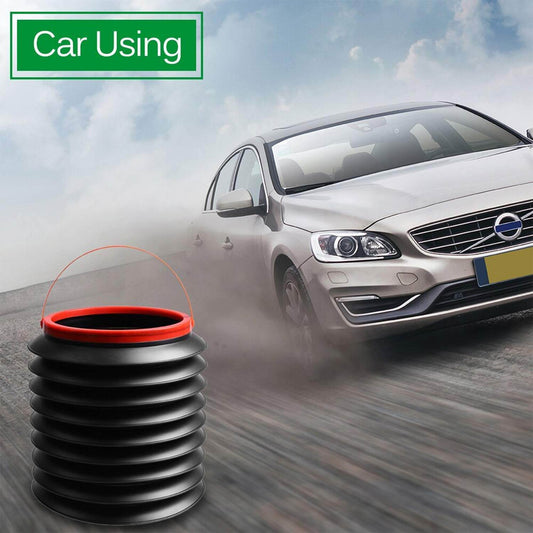 Foldable Storage Bucket , Water Container & Dustbin Multiuse Bucket For Home , Car & Kitchen Use Bucket - infinityexculsivestore.com