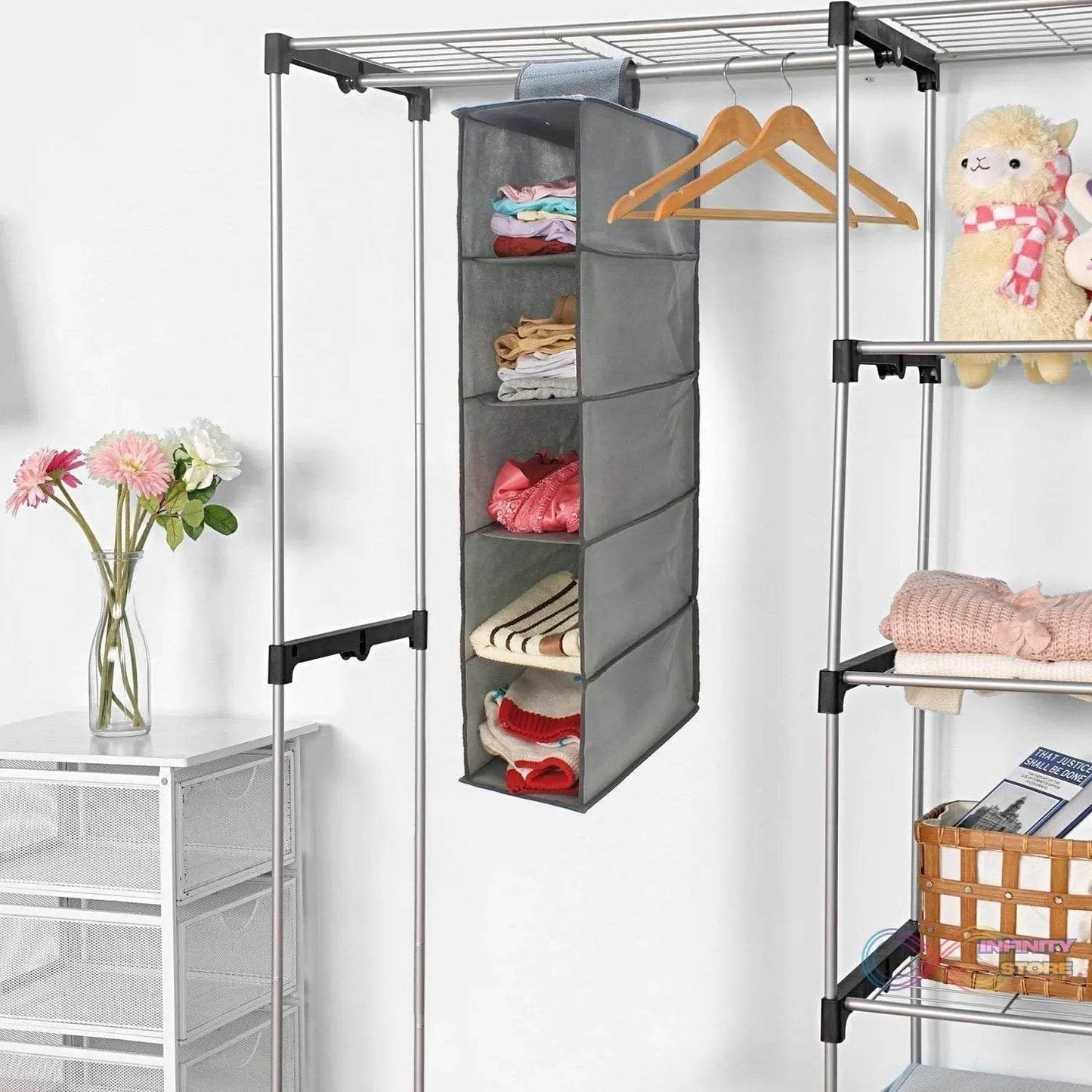 Foldable Storage Drawer Organizer For Out & Indoor Use - infinityexculsivestore.com