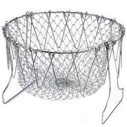 Foldable Strainer Chef Basket - infinityexculsivestore.com