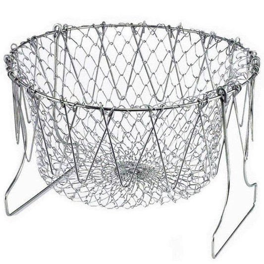 Foldable Strainer Chef Basket - infinityexculsivestore.com