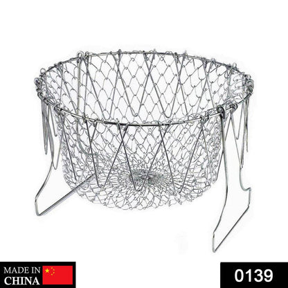 Foldable Strainer Chef Basket - infinityexculsivestore.com