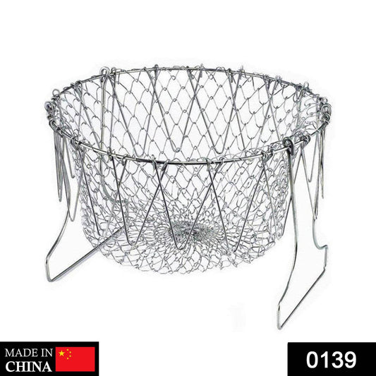 Foldable Strainer Chef Basket - infinityexculsivestore.com