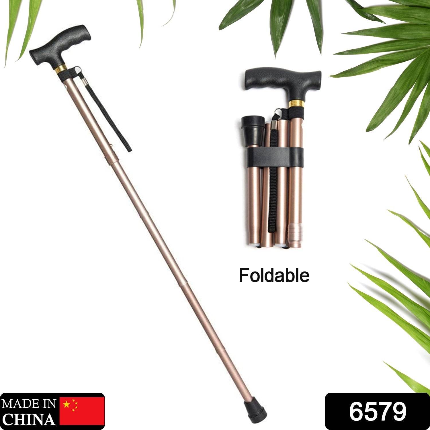 Foldable Walking Cane for Men, Women - Fold-up, Collapsible, Lightweight, Adjustable, Portable Hand Walking Stick - Balancing Mobility Aid - Sleek, Comfortable T Handles - infinityexculsivestore.com