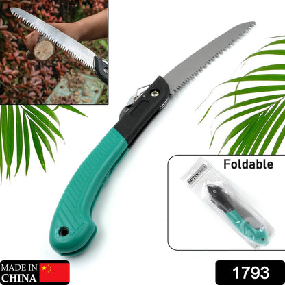 Folding Handsaw, Pruning Saws for Tree Trimming Camping, Gardening, Hunting. Cutting Wood, PVC, Bone - infinityexculsivestore.com