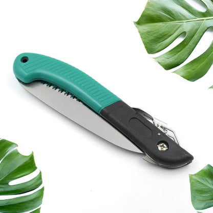 Folding Handsaw, Pruning Saws for Tree Trimming Camping, Gardening, Hunting. Cutting Wood, PVC, Bone - infinityexculsivestore.com