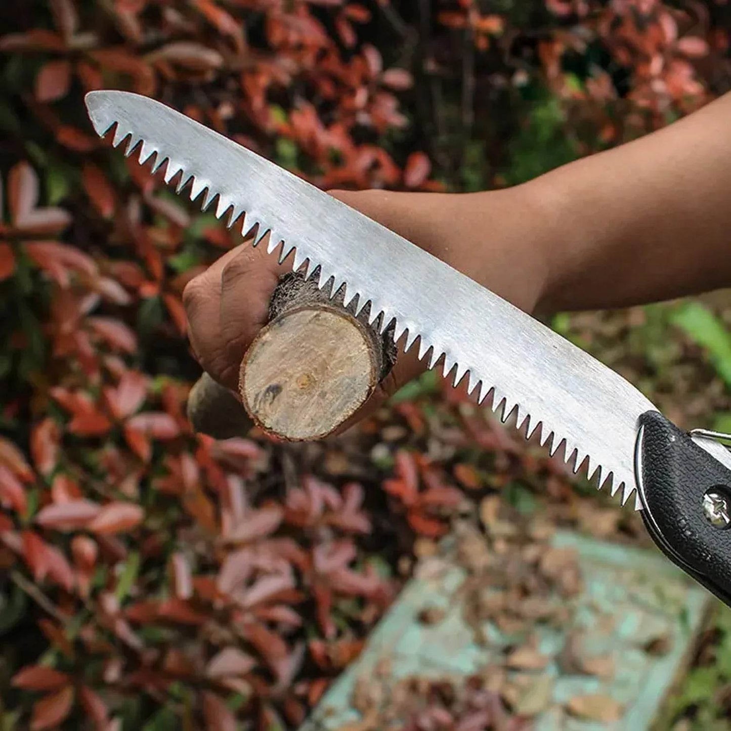 Folding Handsaw, Pruning Saws for Tree Trimming Camping, Gardening, Hunting. Cutting Wood, PVC, Bone - infinityexculsivestore.com