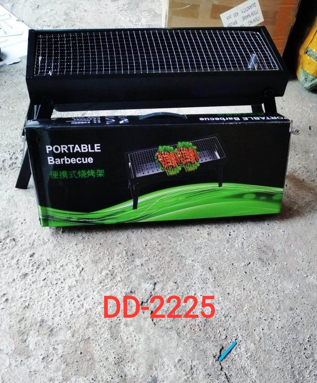 Folding Portable Barbeque BBQ Grill Set for Outdoor and Home - infinityexculsivestore.com