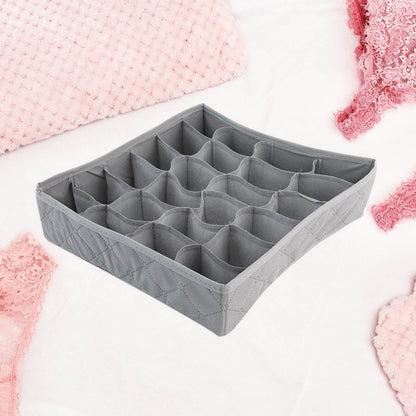 Folding Removable Tie Necktie Sock,Handkerchiefs, Ties, Belts and Underwear Storage Boxes, Easy Assemble Lightweight Folding for Home Daily Use (1 Pc Mix Design) - infinityexculsivestore.com