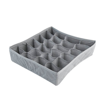 Folding Removable Tie Necktie Sock,Handkerchiefs, Ties, Belts and Underwear Storage Boxes, Easy Assemble Lightweight Folding for Home Daily Use (1 Pc Mix Design) - infinityexculsivestore.com