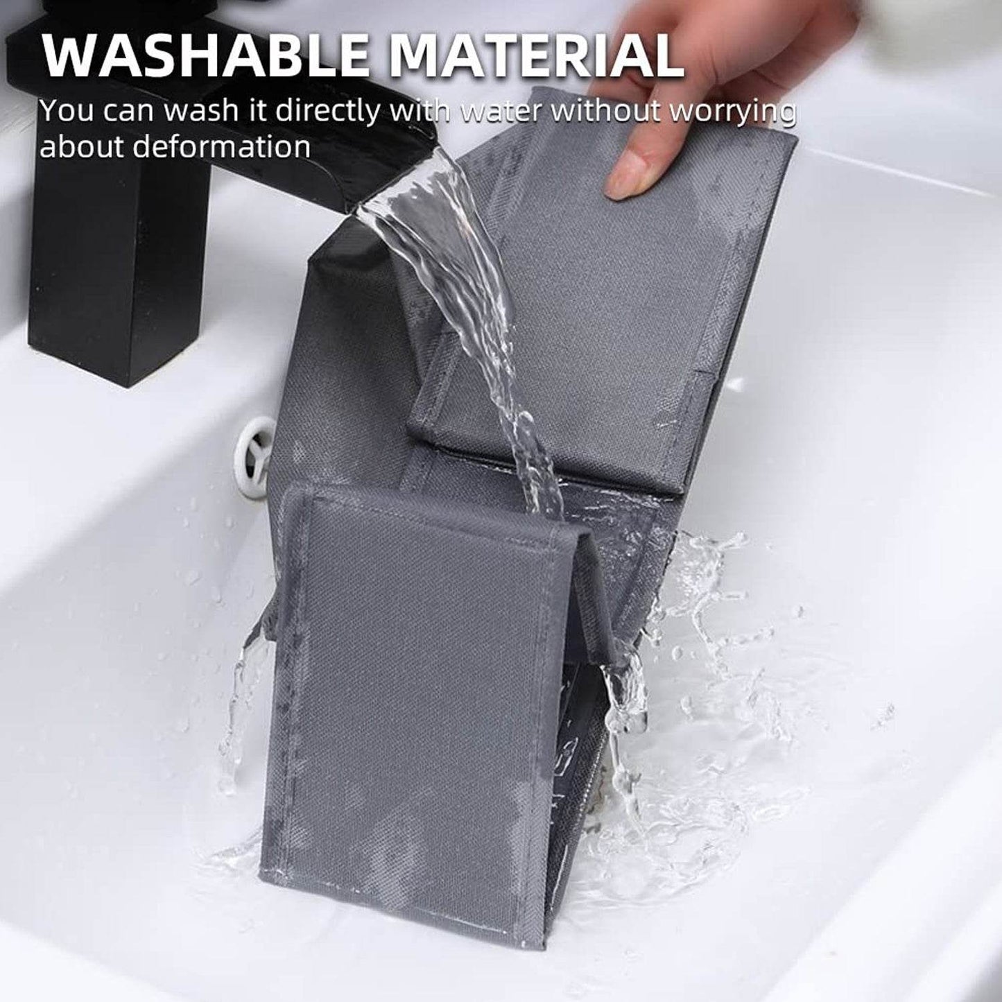 Folding Removable Tie Necktie Sock,Handkerchiefs, Ties, Belts and Underwear Storage Boxes, Easy Assemble Lightweight Folding for Home Daily Use (1 Pc Mix Design) - infinityexculsivestore.com