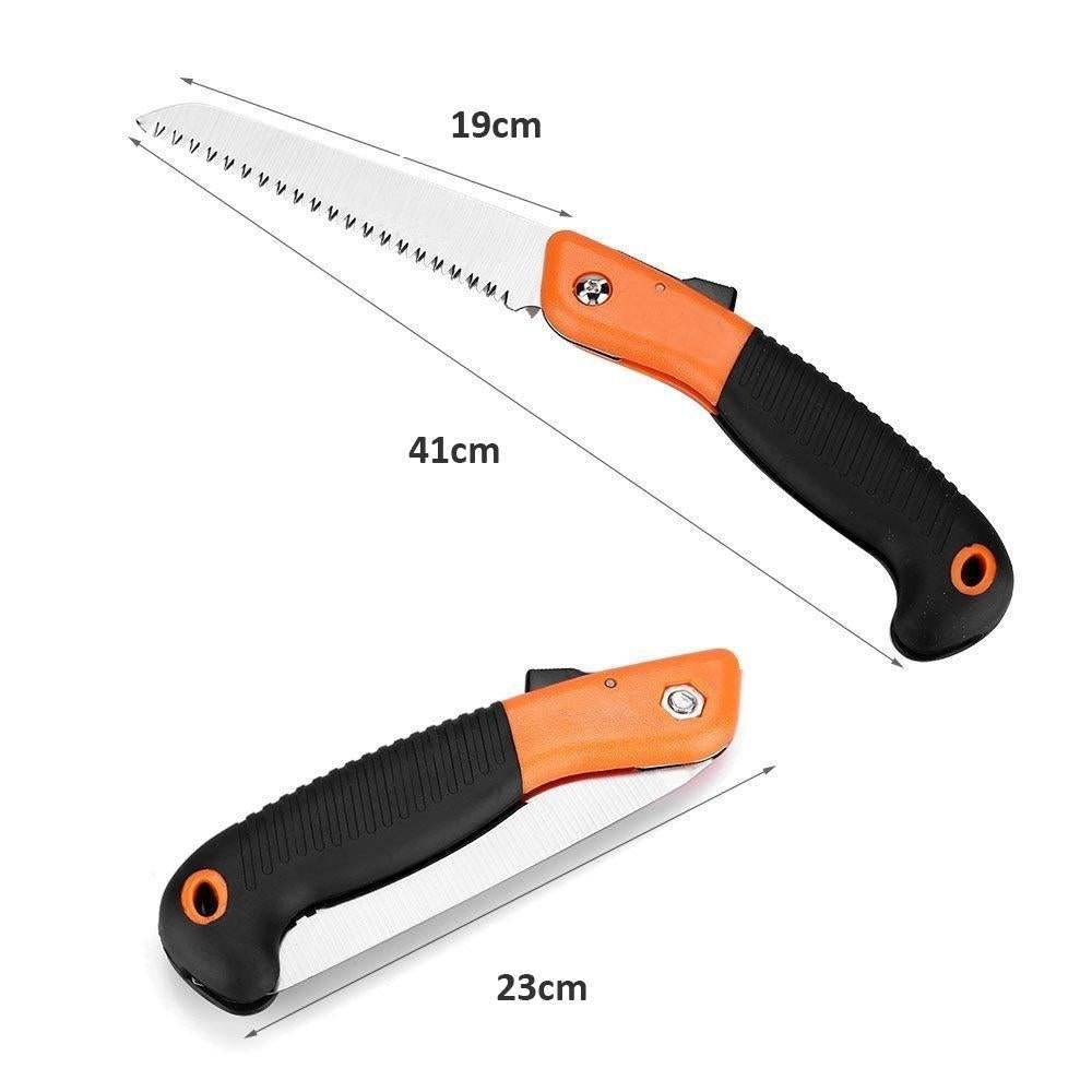Folding Saw(180 mm) for Trimming, Pruning, Camping. Shrubs and Wood - infinityexculsivestore.com