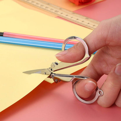 Folding Scissor 3.5inch used in crafting and cutting purposes for children’s and adults. - infinityexculsivestore.com