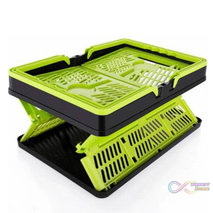 Folding Shopping Portable Storage Basket - infinityexculsivestore.com
