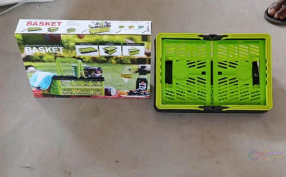 Folding Shopping Portable Storage Basket - infinityexculsivestore.com