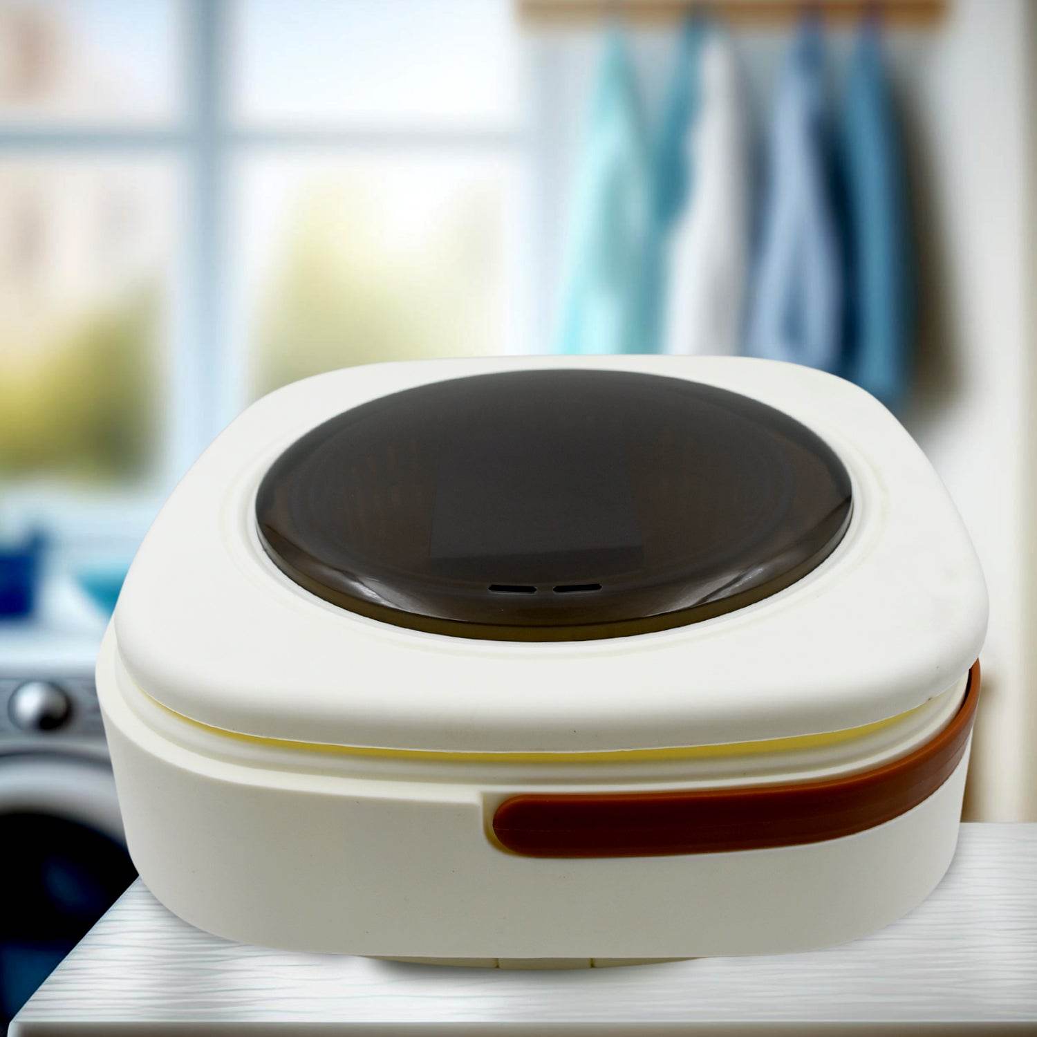 Folding Washing Machine, Mini Portable Washing Machine, Deep Cleaning Half Automatic Washt, Mini Foldable Washing Machine, Suitable For Socks, Underwear, Baby Clothes - infinityexculsivestore.com