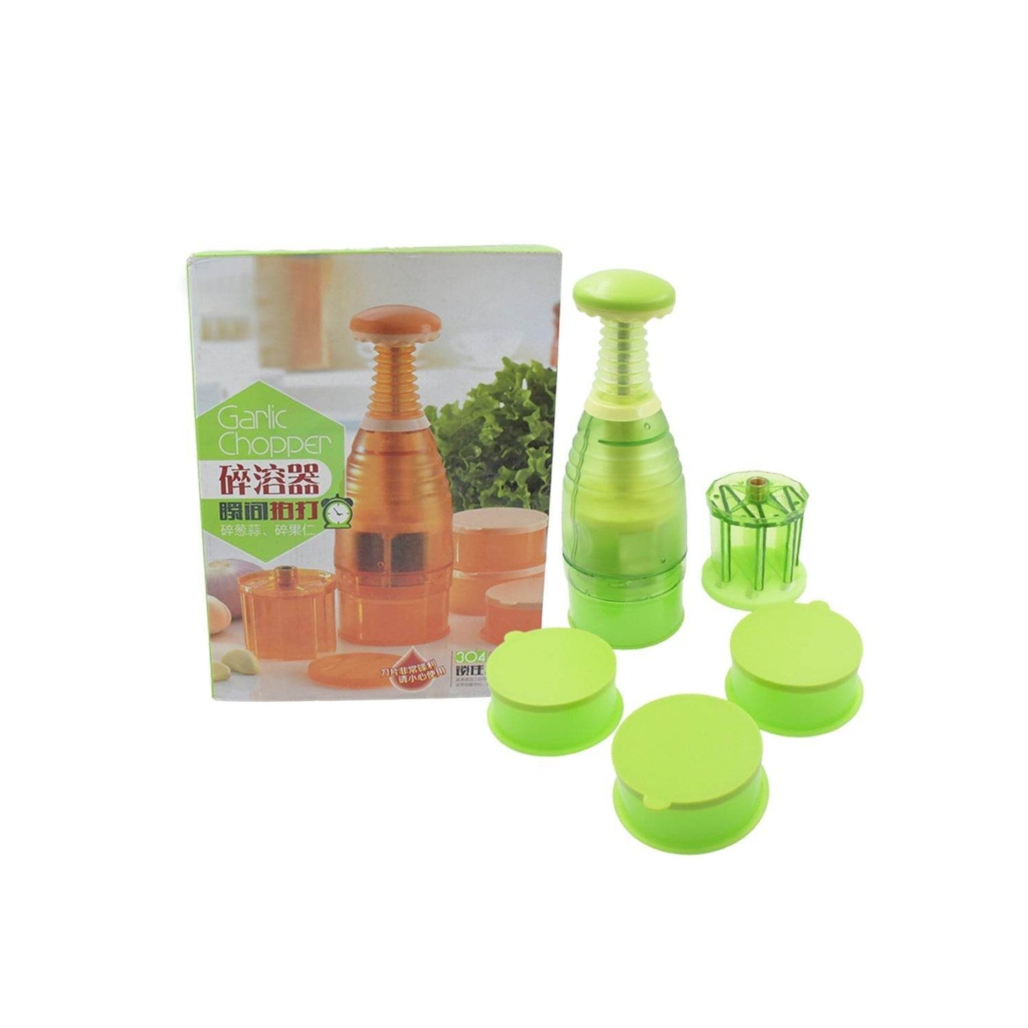Food Chopper, Easy to Clean Manual Hand Chopper Dicer, Slap Press Chopper Mincer for Vegetables Onions Garlic Nuts Salads - infinityexculsivestore.com