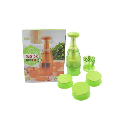 Food Chopper, Easy to Clean Manual Hand Chopper Dicer, Slap Press Chopper Mincer for Vegetables Onions Garlic Nuts Salads - infinityexculsivestore.com