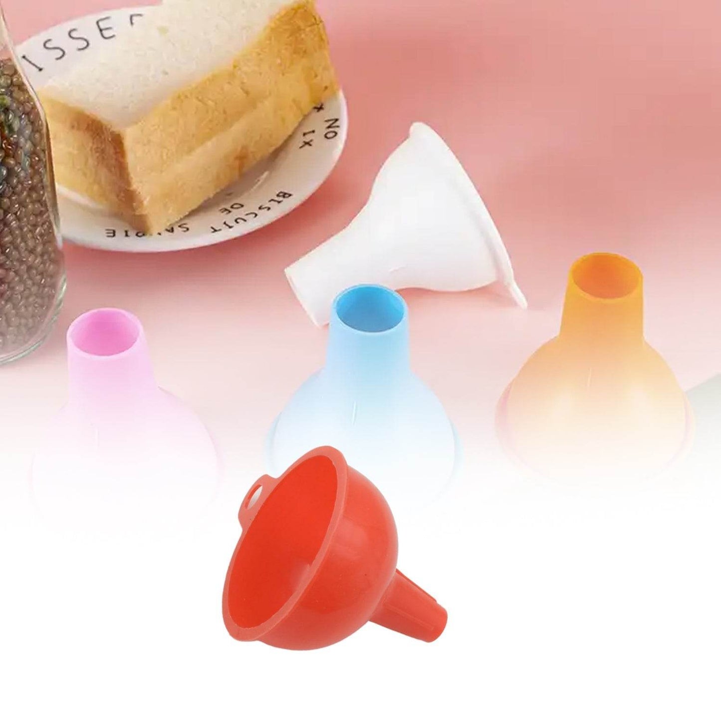 Food-Grade Silicone Funnel: Safe & Easy Transfer for Liquids & Grains (1 Pc) - infinityexculsivestore.com
