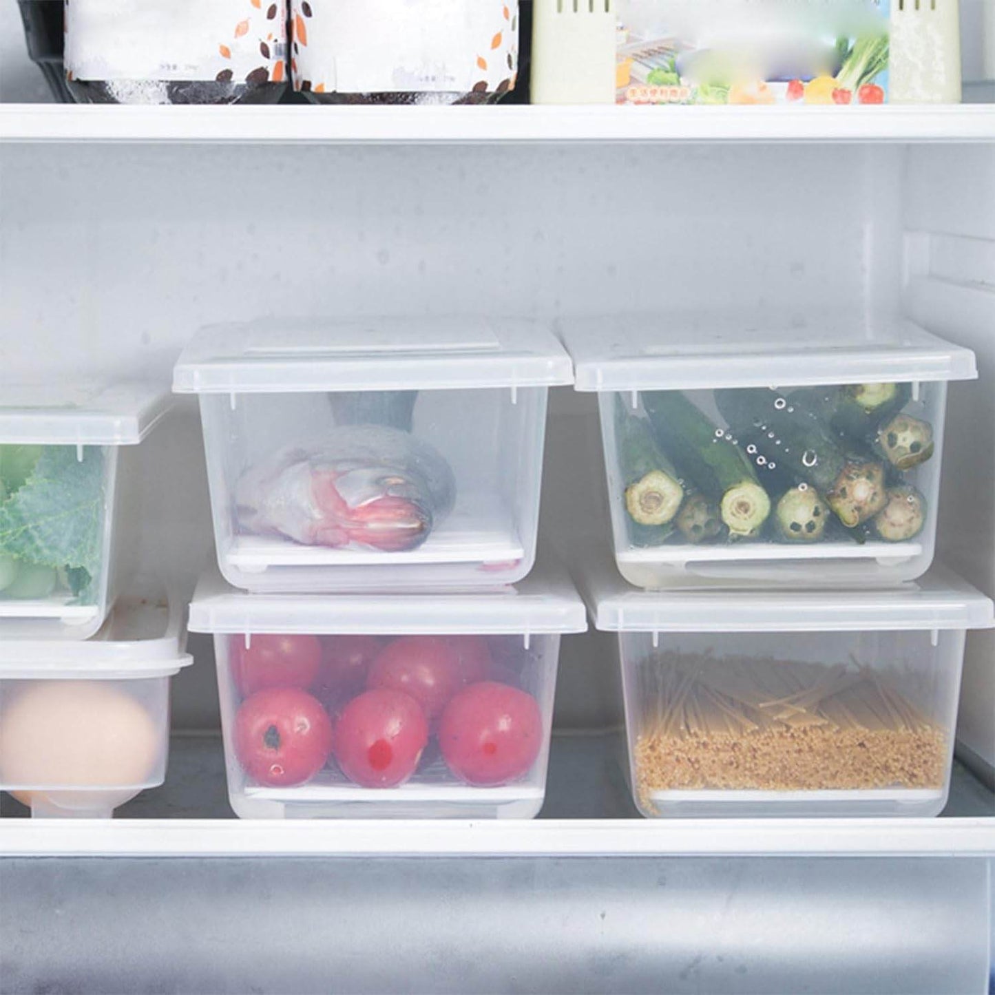 Food Storage Container with Removable Drain Plate and Lid, 1500 ml (Pack of 1 Pc) - infinityexculsivestore.com