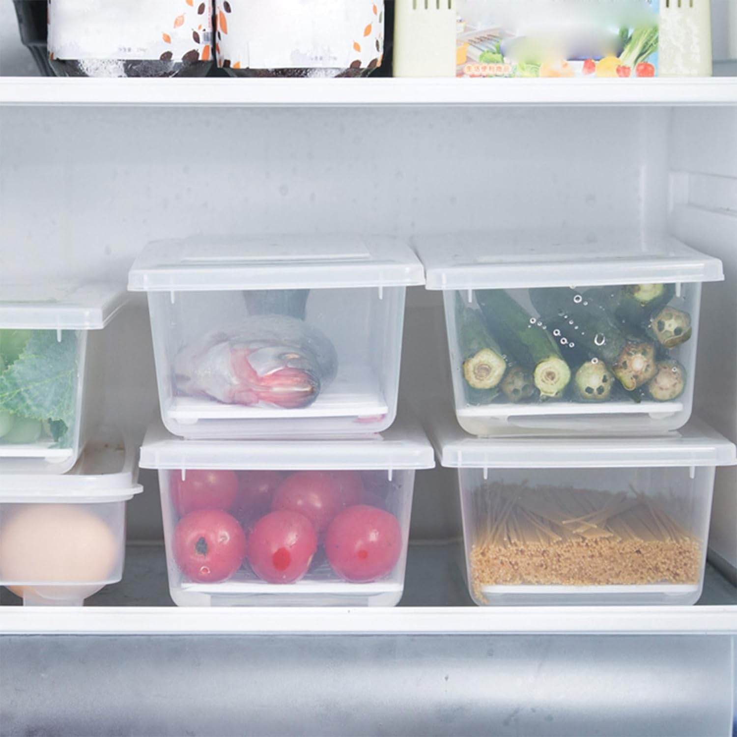 Food Storage Container with Removable Drain Plate and Lid, 1500 ml (Pack of 1 Pc) - infinityexculsivestore.com