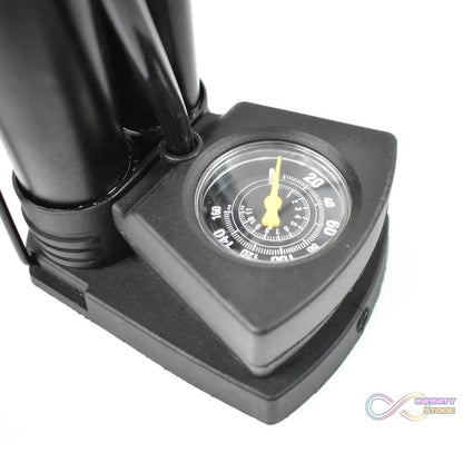 Foot & Portable & High Pressure Double-Cylinder Air Pump (1 Pc) - infinityexculsivestore.com