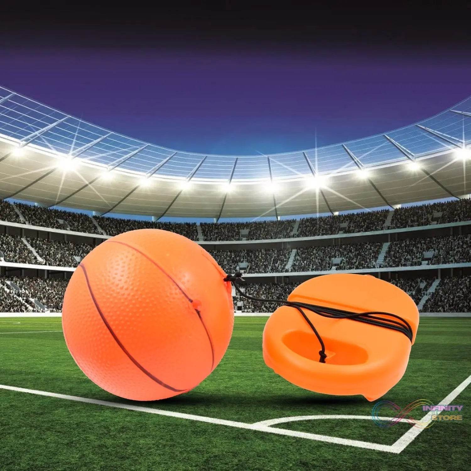 Football Rebound Ball with String (1 Set) - infinityexculsivestore.com