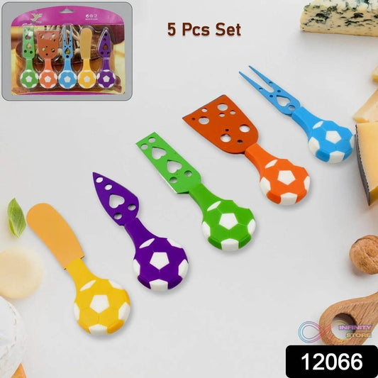 Football Soccer Cheese Knife Set (5 Pcs Set) - infinityexculsivestore.com