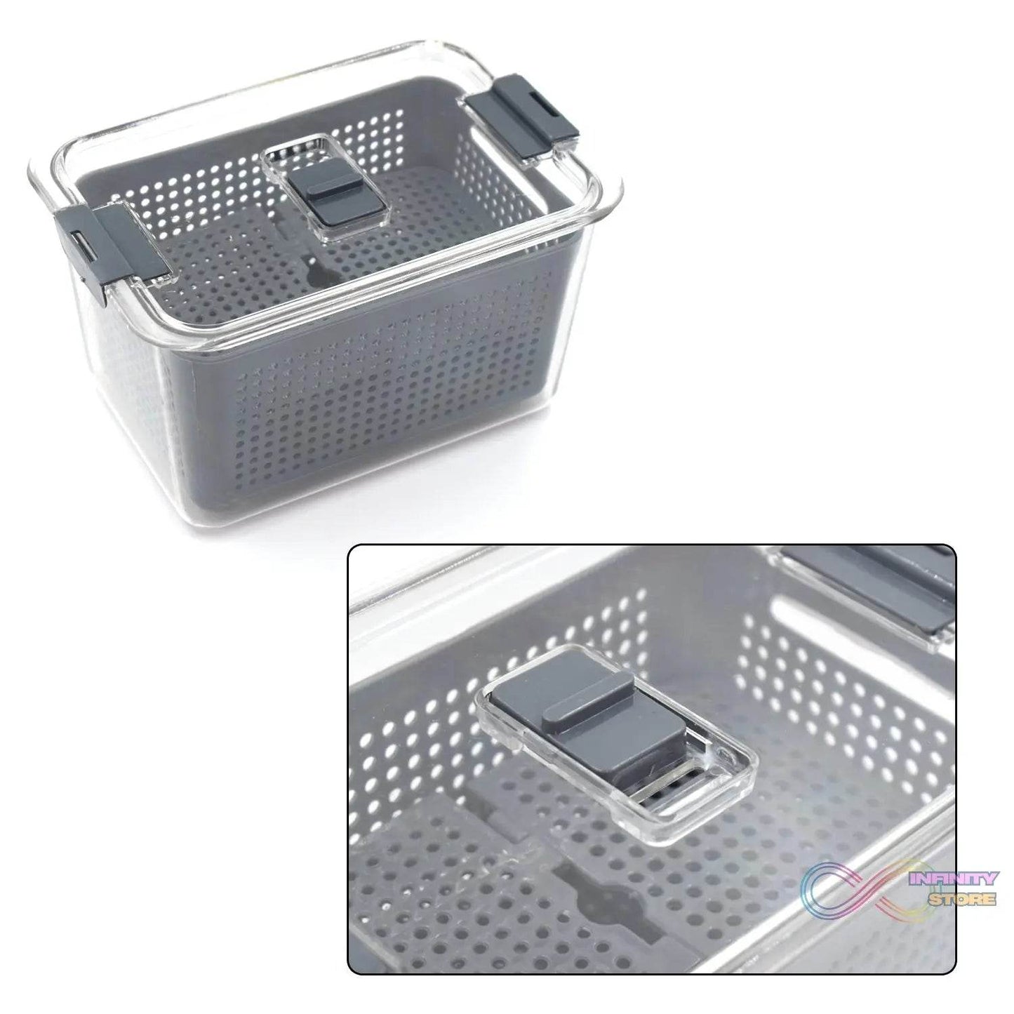 Fordable Silicone Kitchen Organizer Fruit Vegetable Baskets Folding Strainers - infinityexculsivestore.com