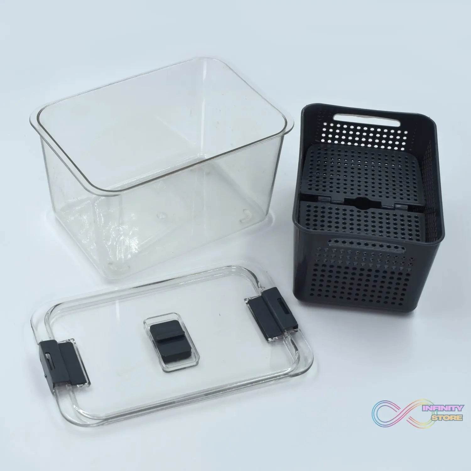 Fordable Silicone Kitchen Organizer Fruit Vegetable Baskets Folding Strainers - infinityexculsivestore.com