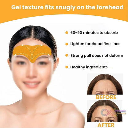 Forehead Wrinkle Patches, Face Wrinkle Patches (10 Pcs Set) - infinityexculsivestore.com