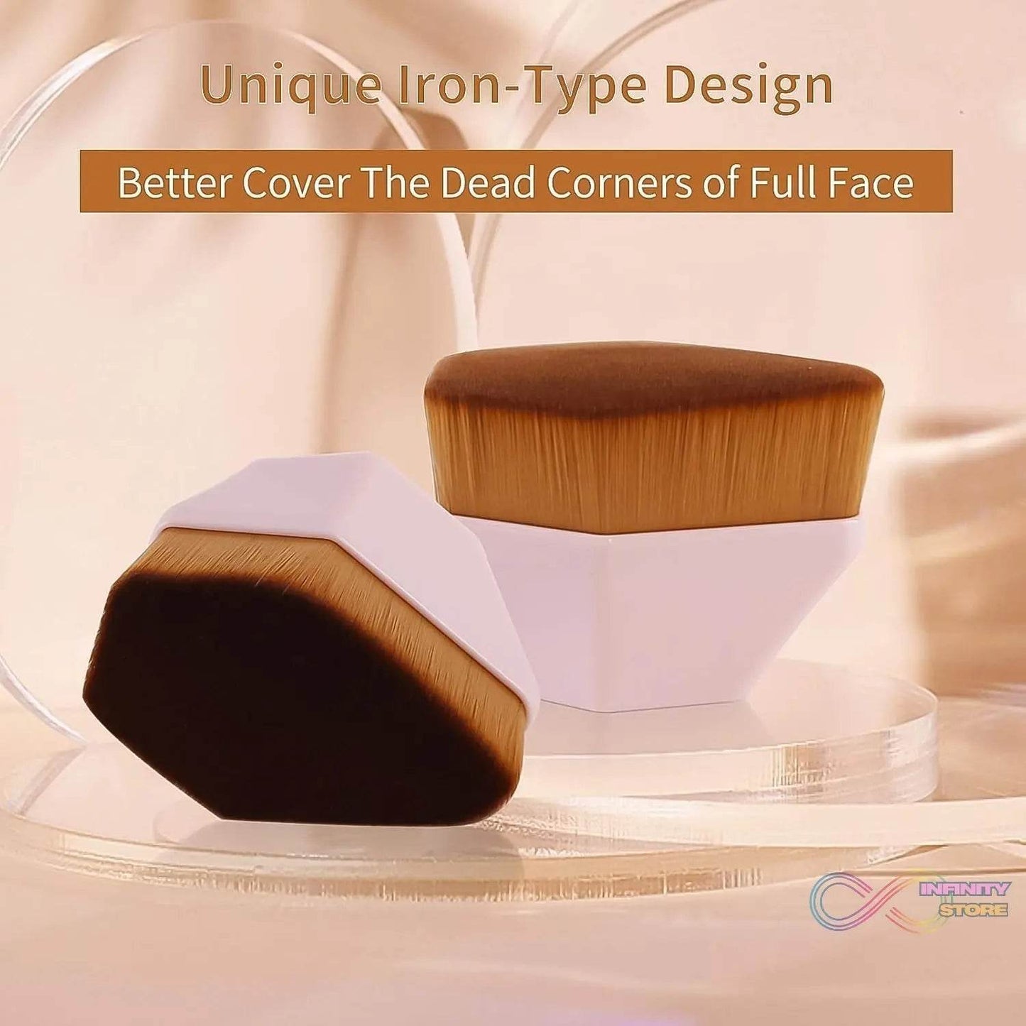 Foundation Makeup Brush,&nbsp;Perfect Makeup Brush Portable Case (1 Pc) - infinityexculsivestore.com