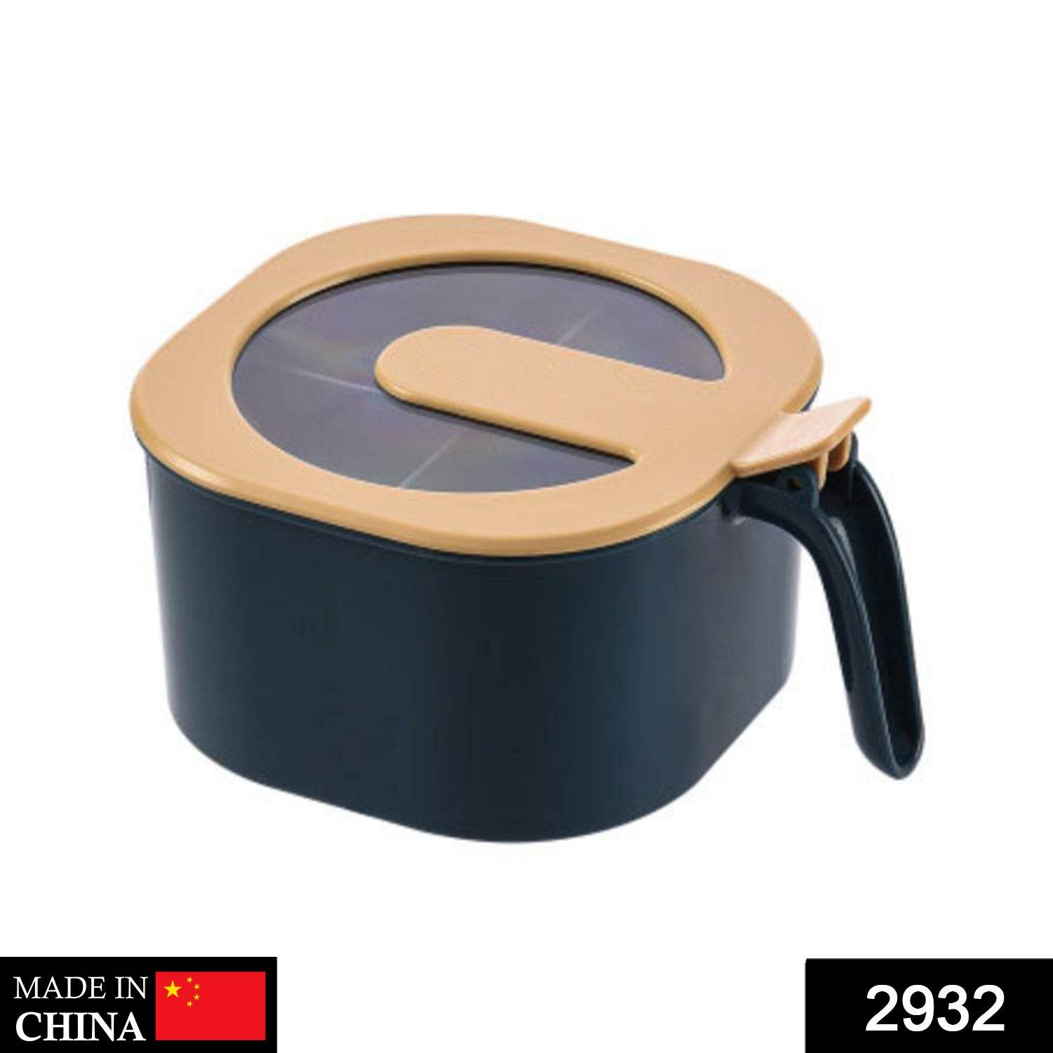 Four Grid Spice Storage Seasoning Box - infinityexculsivestore.com