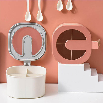 Four Grid Spice Storage Seasoning Box - infinityexculsivestore.com