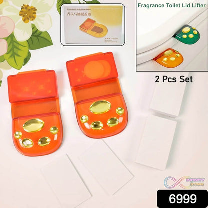 Fragrance Toilet Cap / Lid Lifter Toilet Seat Cover (2 Pc Set) - infinityexculsivestore.com
