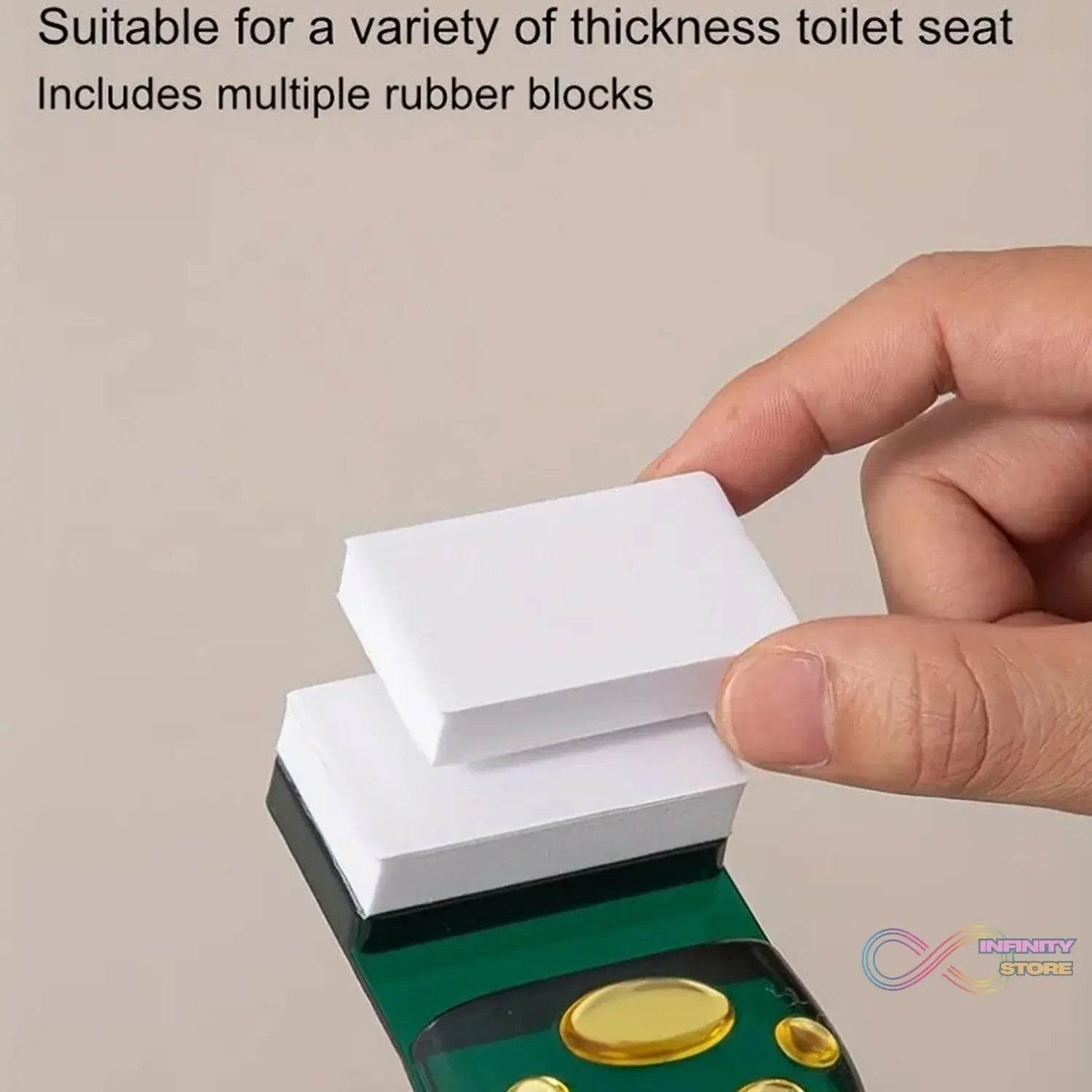 Fragrance Toilet Cap / Lid Lifter Toilet Seat Cover (2 Pc Set) - infinityexculsivestore.com