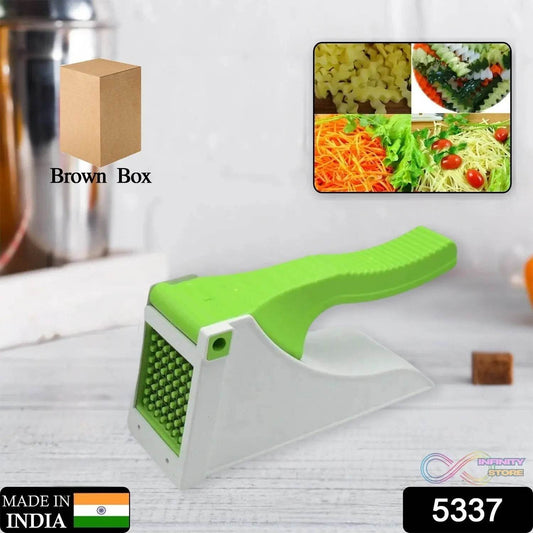 French Fries Maker Machine - Snacks Cutter, Vegetable Slicer/Chopper, Kitchen Gadget & Tool - infinityexculsivestore.com