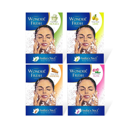 Fresh Paper Soap Strips Traveling Hand Wash with Jasmine Fragrance (100pc) - infinityexculsivestore.com