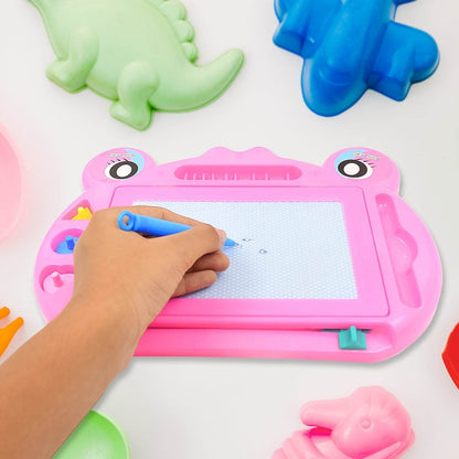 Frog Design Magic Sketch Slate Board (1 Pc / 28 × 20 Cm) - infinityexculsivestore.com