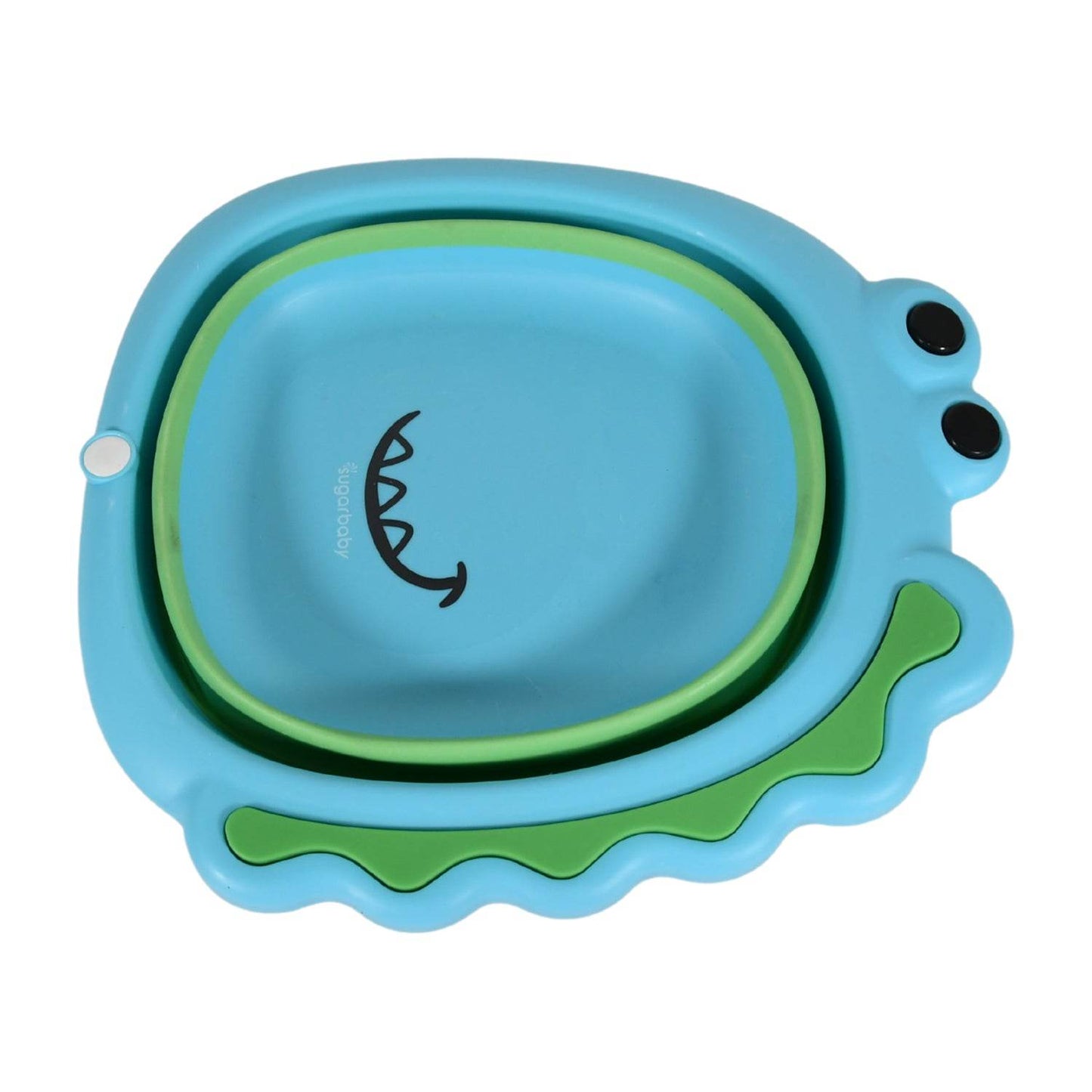 Frog Shape Wash Basin, Space Saving Multi Function Foldable Baby Wash basin Easy Clean Lightweight Thicken for Washing Face for Home (33×31Cm / 1 pc) - infinityexculsivestore.com