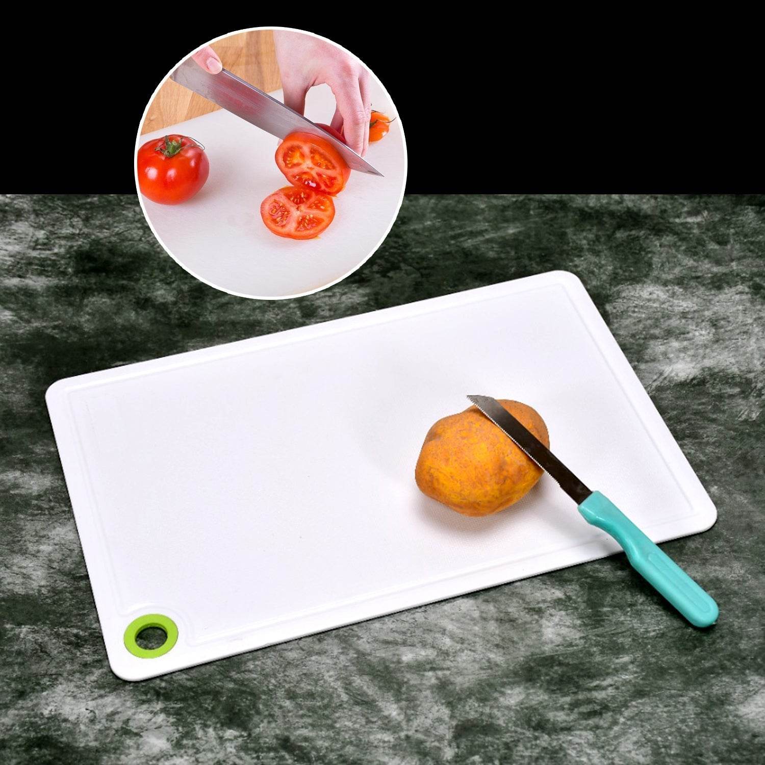 Fruit & Vegetable Chopping Board Plastic Cutting Board For Kitchen - infinityexculsivestore.com