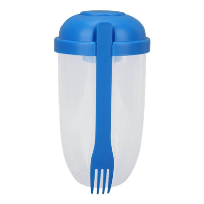 Fruit and Vegetable Salad Cups Easy Clean Salad Mixing Cup for Business People for Business Travel (1Pc) - infinityexculsivestore.com