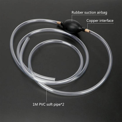 Fuel Transfer Pump Kit. Flow Hand Pump Portable Manual Car Fuel Transfer Pump for Petrol Diesel Oil Liquid Water Fish Tank. - infinityexculsivestore.com