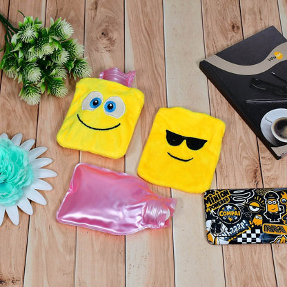 Fun Emoji Relief (1 Pc): Mini Hot Water Bag for Aches & Pains - infinityexculsivestore.com