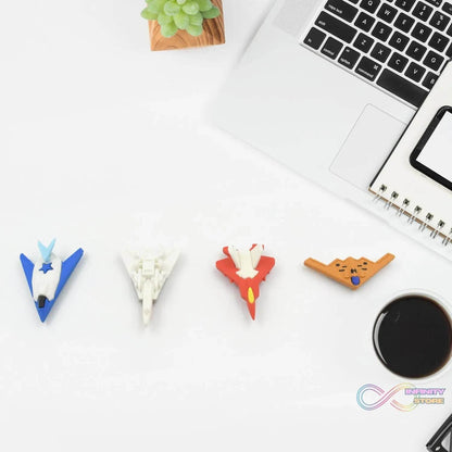 Fun Erasers for Kids: Gun & Plane Shapes (4-Pack, Gift Set) - infinityexculsivestore.com