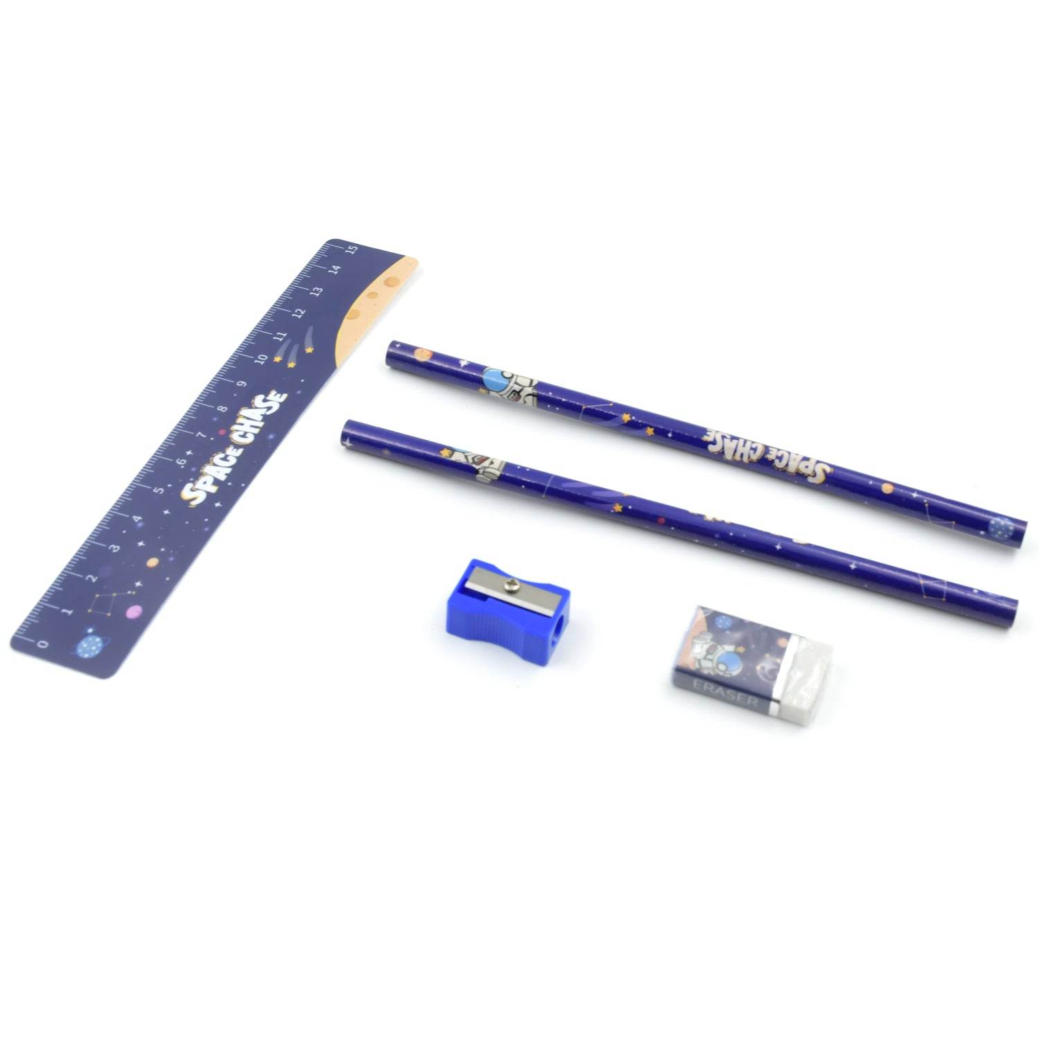 Fun & Functional! 5-in-1 Cartoon Pencil Set for School & Play (5 Pc) - infinityexculsivestore.com