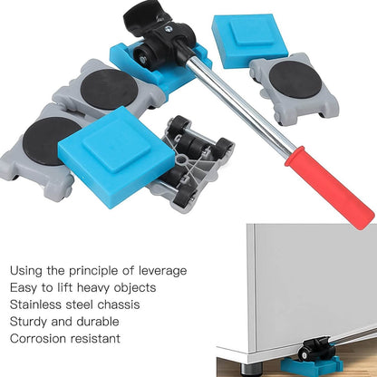 Furniture Lifter Tool Furniture Dolly, Furniture Lifters Tool Set (1 Set / 8 pc) - infinityexculsivestore.com