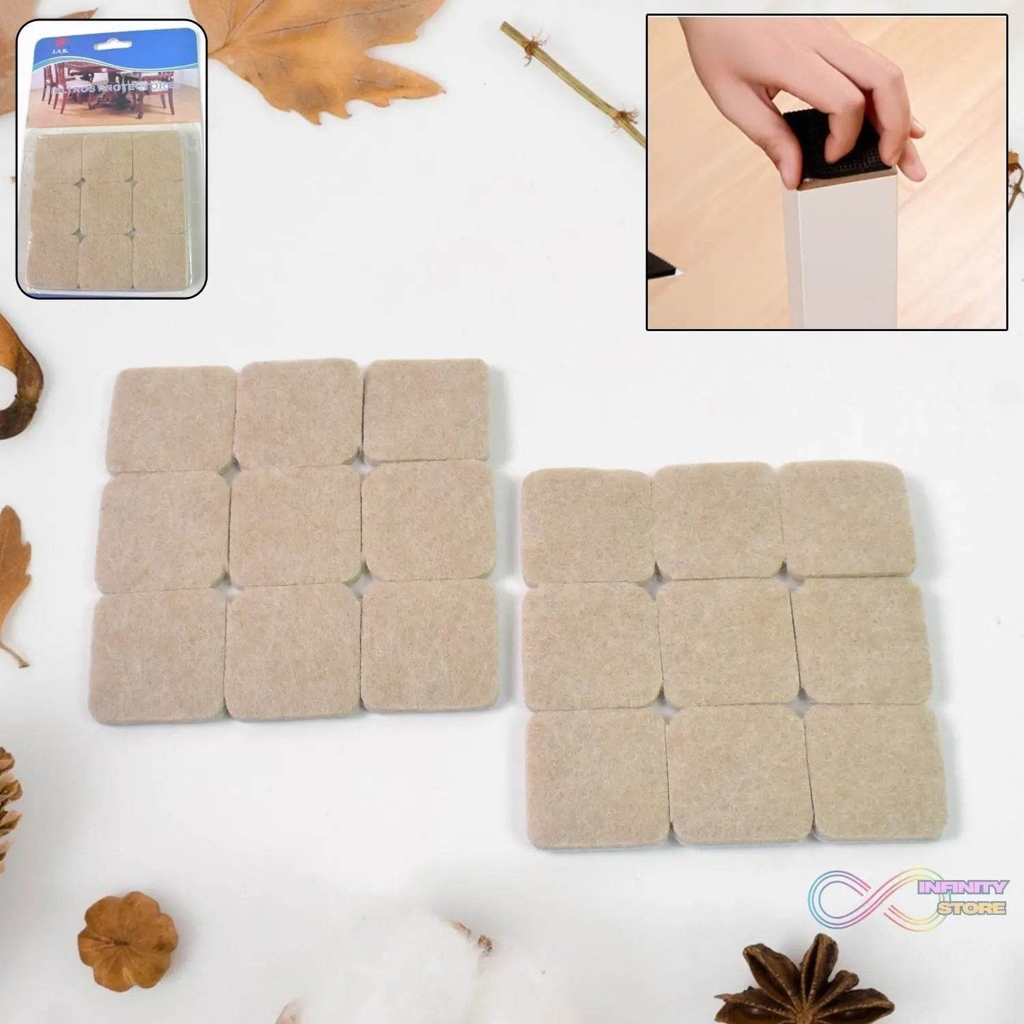 Furniture Protection Pad (18 Pcs Set) - infinityexculsivestore.com