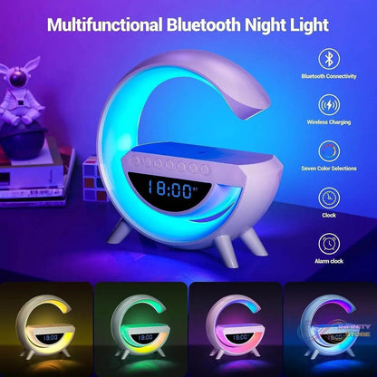 G Lamp Speaker - 3-in-1 Bluetooth Speaker with Fast Wireless Charging (1 Pc) - infinityexculsivestore.com