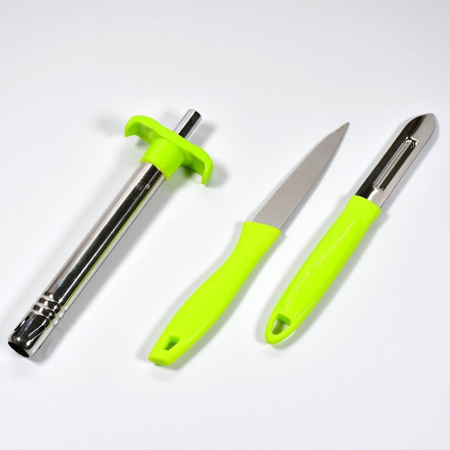 Ganesh 3pc Lighter Cum knife and peeler. - infinityexculsivestore.com