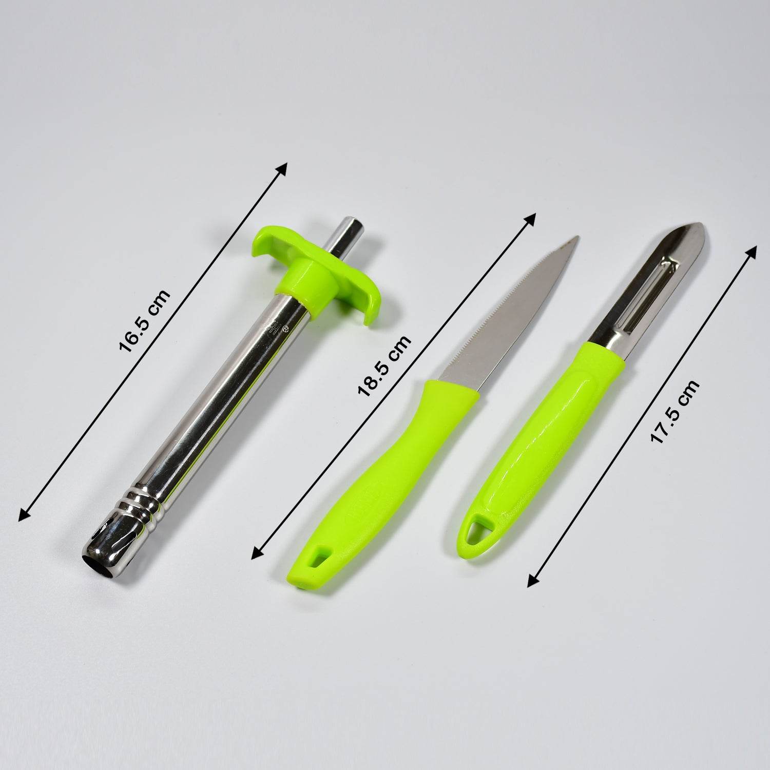 Ganesh 3pc Lighter Cum knife and peeler. - infinityexculsivestore.com
